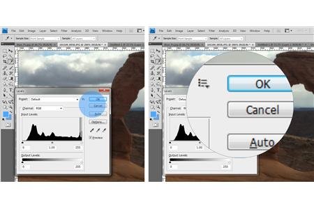A portion of the screen is magnified as the user's mouse hovers over it