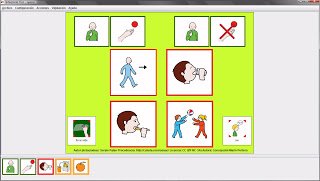 TICO AAC symbol board.