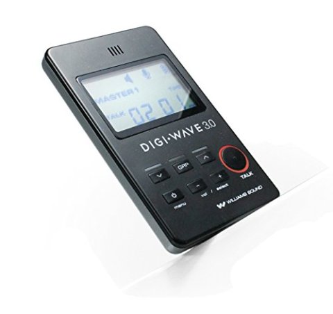 Small, handheld device that resembles a calculator with a led screen and control buttons.