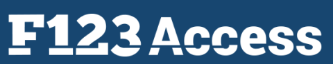 F123 logo