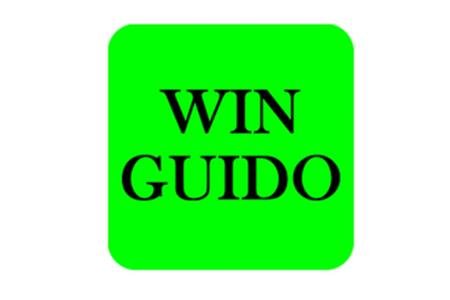 Green background with "WinGuido" in black text.