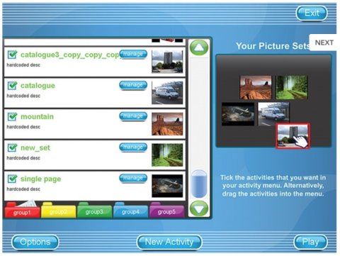 Screenshot of Slideshow Maker Software.