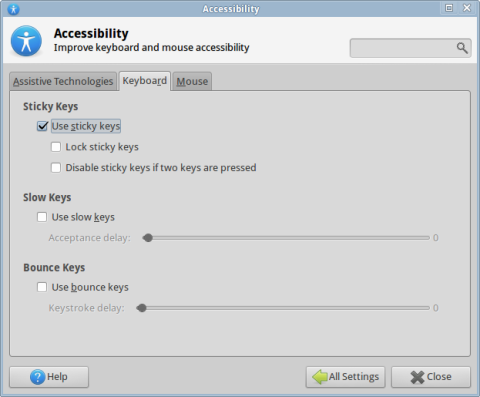 BounceKeys setup windows.
