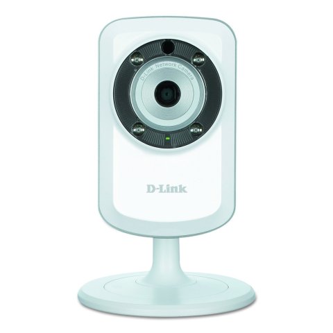 Rectangular unit with camera embedded in center with a circular platform