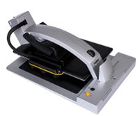 Mezzo camera and mount collapsed for easy storage or transport.