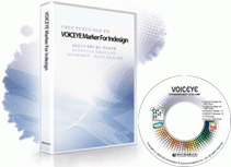 A white and light blue software box, with a white and multi-colored CD disc next to it.