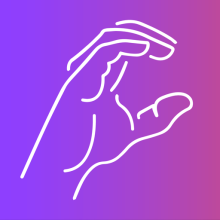 Cboard Logo: A picture of a hand forming a letter c