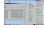 Screenshot showing menus bordered by rulers and popup menu choices.