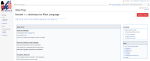 The main page for the Hurraki with information about the Wiki page. See description for details.