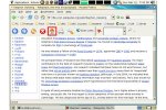 Toolbar with left and right arrow keys, refresh, stop symbol, home button, printer and settings.
