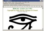 Product logo in the shape of an eye.