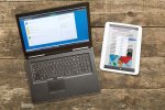 Kurzweil 3000 opened on a laptop and tablet device.