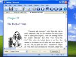 Talking Clipboard reading text from "The Pool of Tears" from Alice in Wonderland.