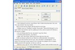 Screen shot of text with voice pitch and speed settings 