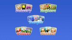 Screenshot of the Look to Learn main menu with five activity category options, including sensory, explore, target, choose, and control. 