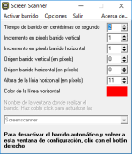 A gray window with menu options in black text. 