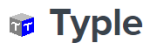 An icon of a 3-sided block with a 'T' on two front-facing sides, next to the company name.