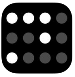 MBraille Logo that closely situates two Braille cells to spell the letters M and B.