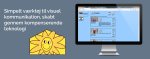 Herbor logo of a yellow smiling radiating sun filling up a shape of a house next to a desktop monitor with a light blue screen and text. 