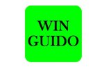 Green background with "WinGuido" in black text.