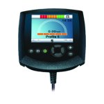 LCD screen with control buttons across the bottom.