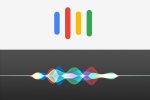 Sound wave of virtual assistant "listening" to the user.