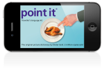 point it app as seen on a smartphone.
